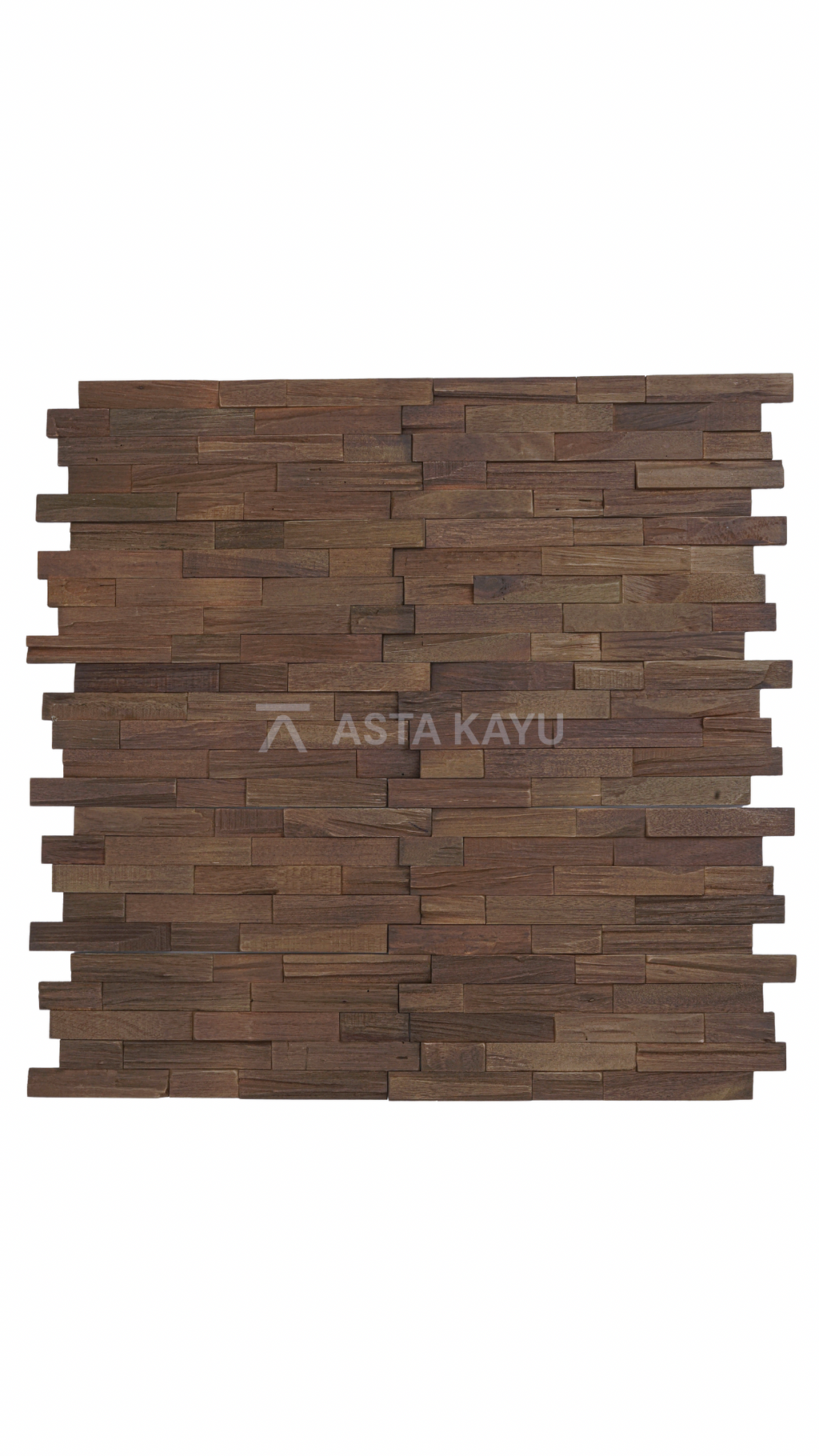 Sumatra Smoked Cocoa - 3D Premium Houten Wandpanelen